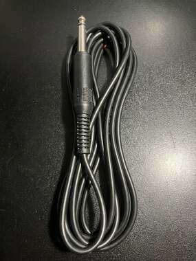 Unbranded 6.35mm Male to 2-Pin Audio Cable 1.8M